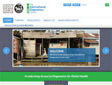 Tablet Screenshot of idc-dx.org